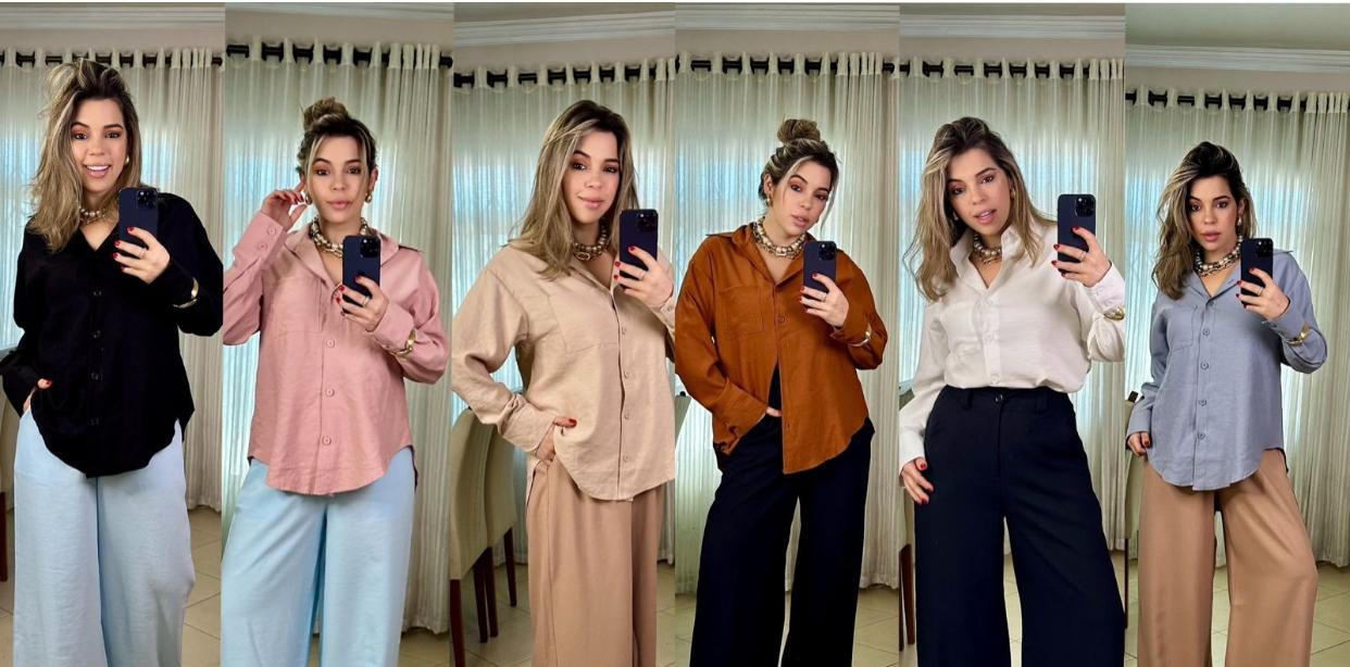 Camisa em Viscolinho